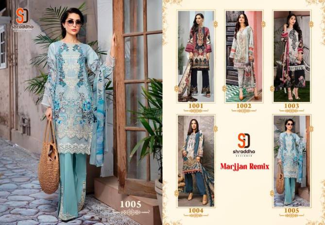 Shraddha Marjjan Remix Fancy Cotton Wholesale Pakistani Salwar Kameez
